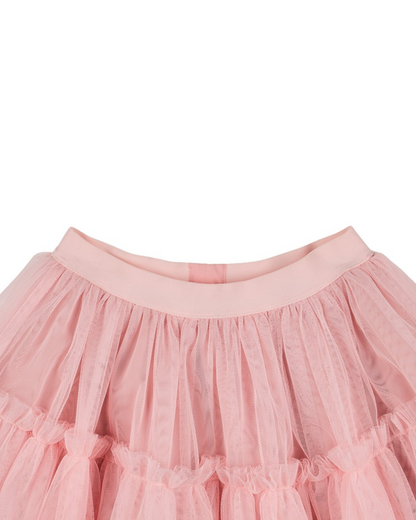 GIRL Pink Layered Tulle Skirt