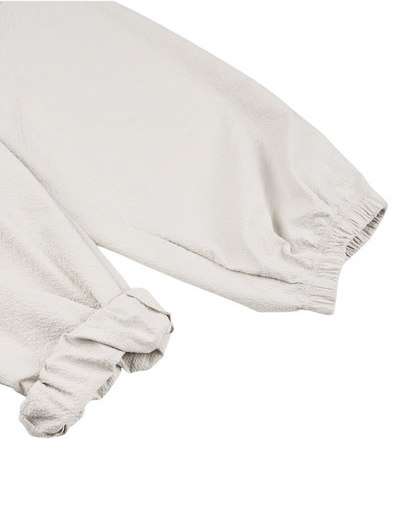 Cream BB Heart Polysucker Jogger