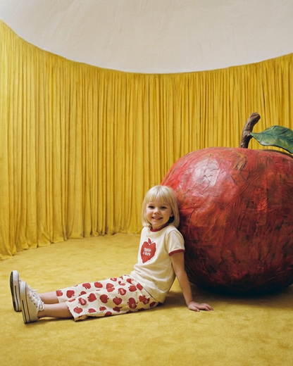 Red Bubble Apple Short Sleeve