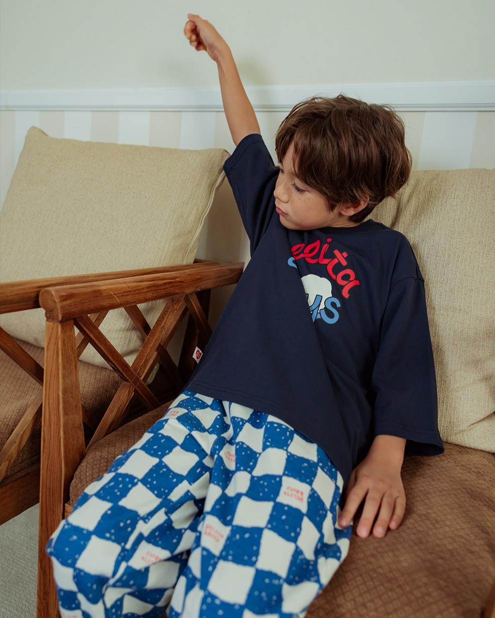 Navy Belita Mid Sleeve