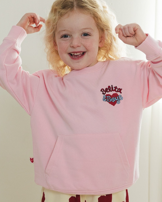 Pink Mommy Pocket Sweatshirt
