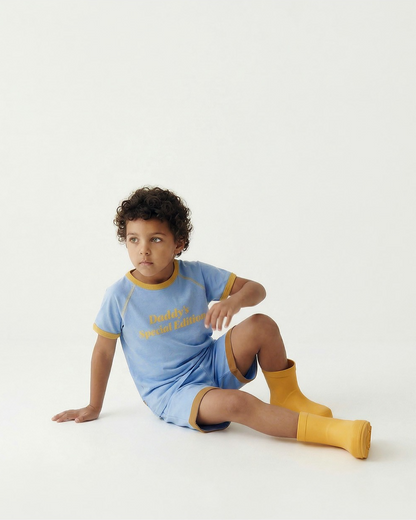 Light Blue Daddy Short Sleeve