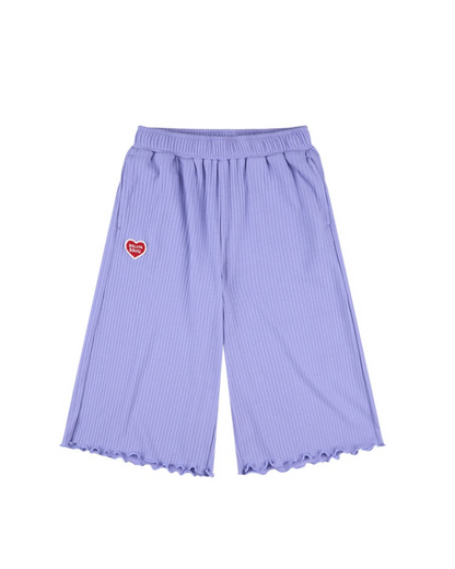 [GIRL SET] Orange BB Heart Two-Tone Sleeveless One Mile