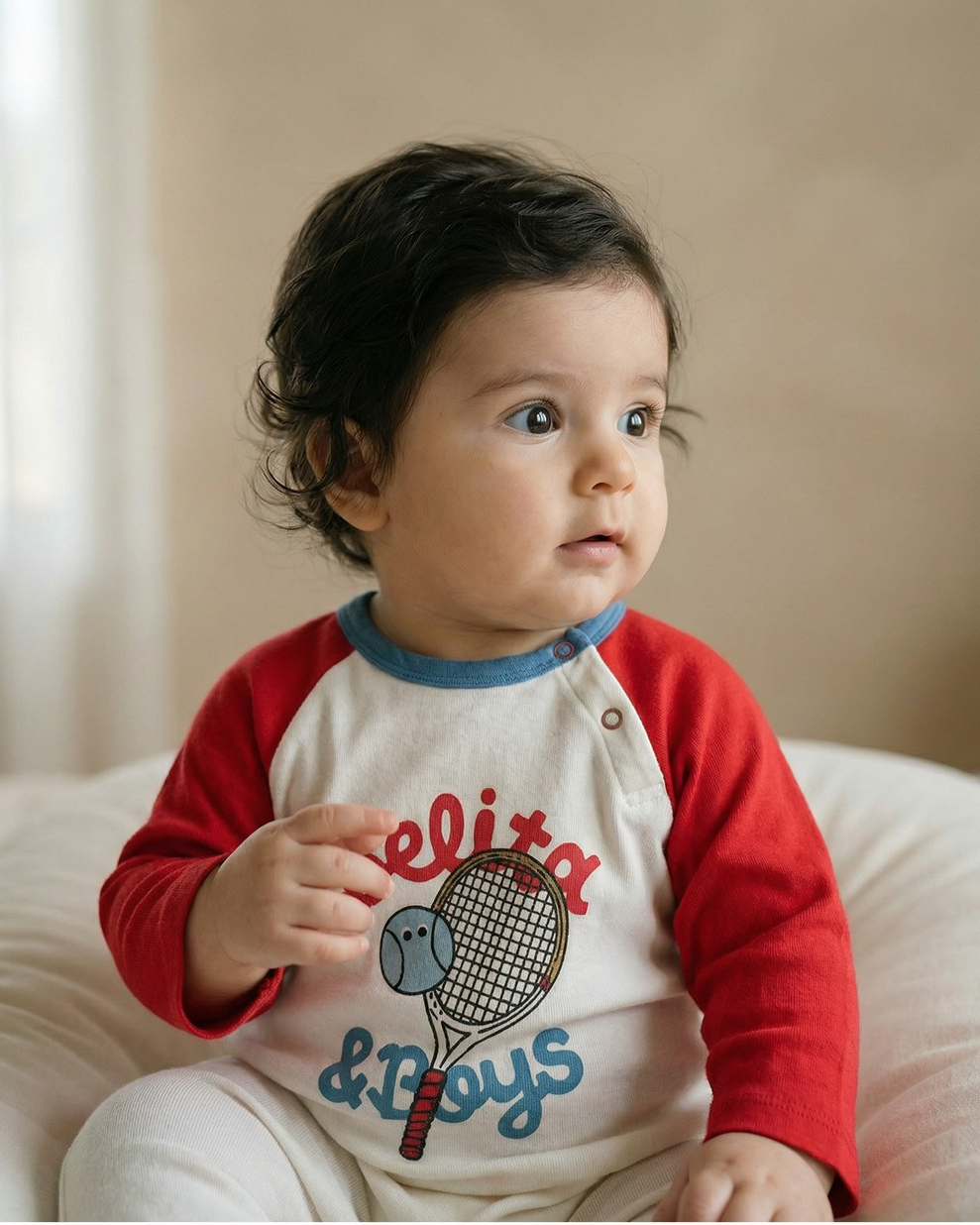 BABY Red Tennis Jumpsuit