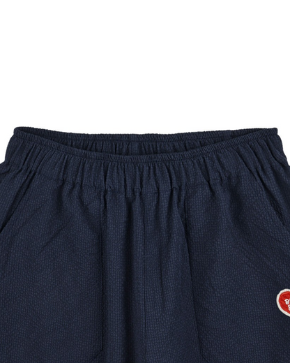 Navy BB Heart Polysucker Jogger