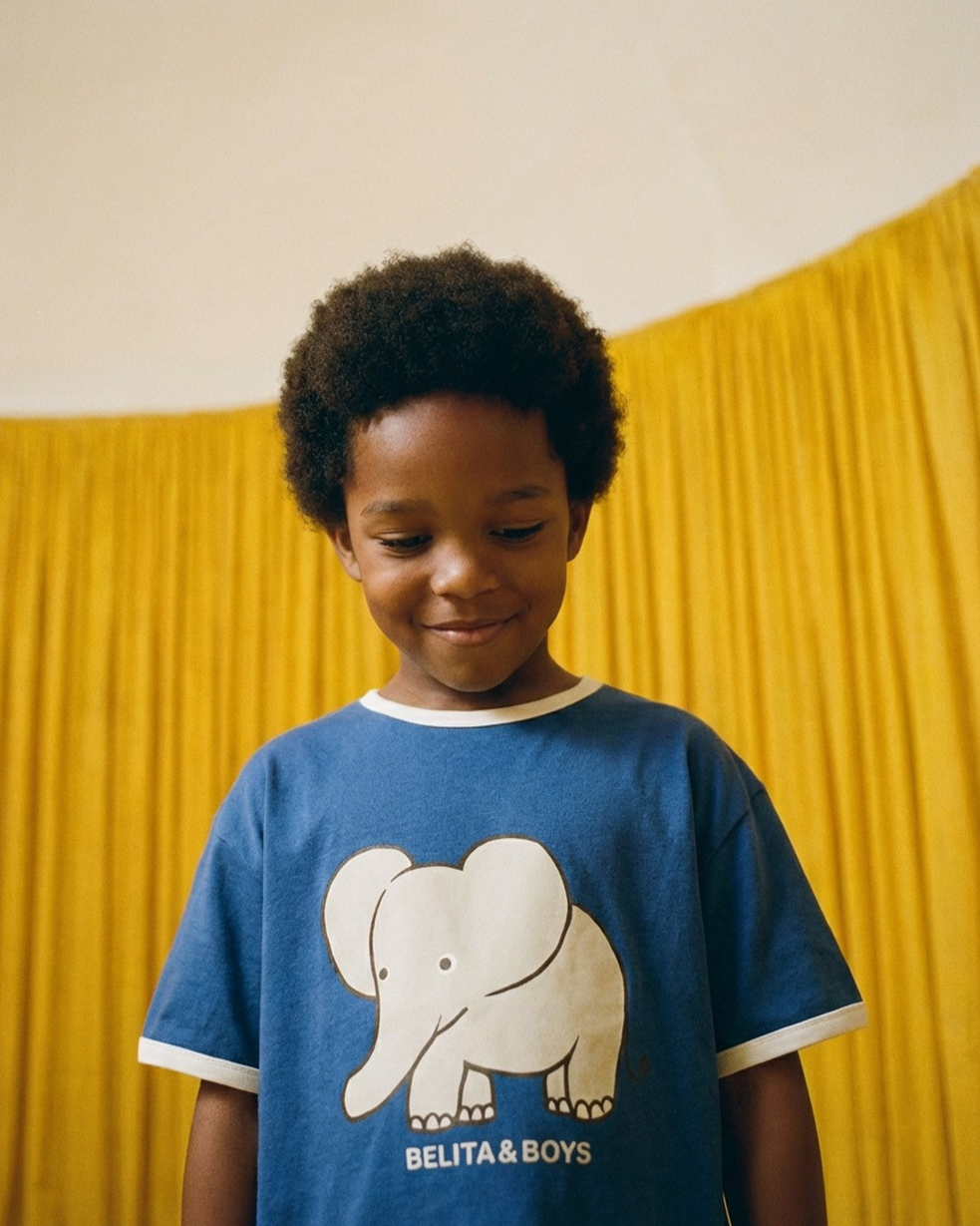 Blue Elephant Short Sleeve
