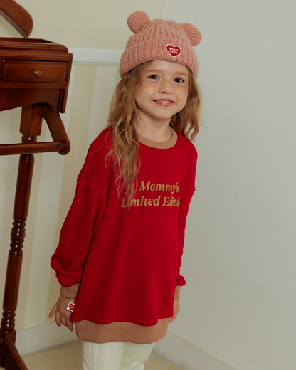 Pink BB Heart Bear Beanie