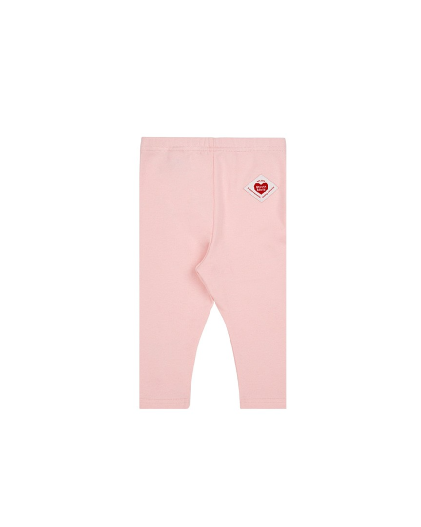BABY Pink Double Heart Leggings