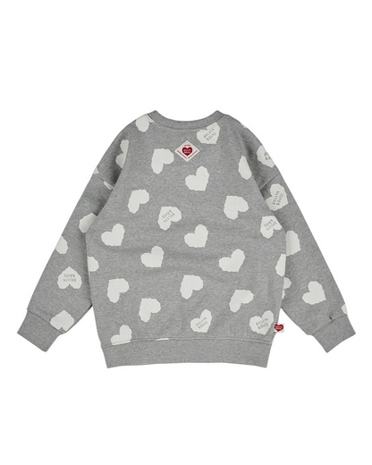 [SET] Grey BB Heart Pattern Jogger