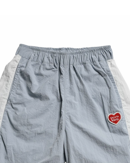Light Blue BB Heart Color Block Jogger