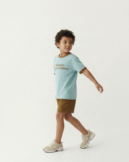 [SET] Mint Mommy Short Sleeve Tee & Shorts
