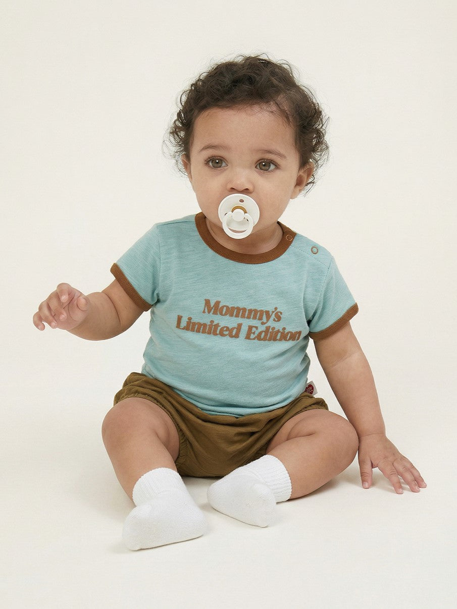 [BABY SET] Mint Mommy Tee & Shorts