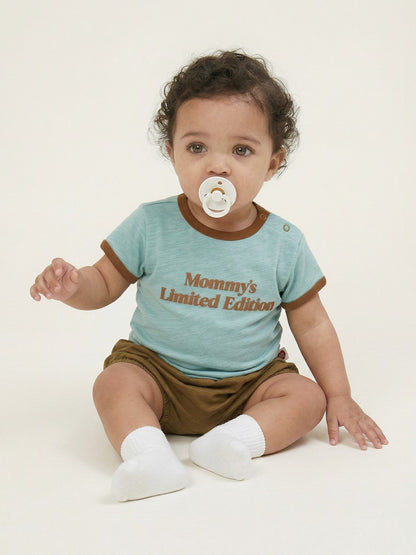 [BABY SET] Mint Mommy Tee & Shorts