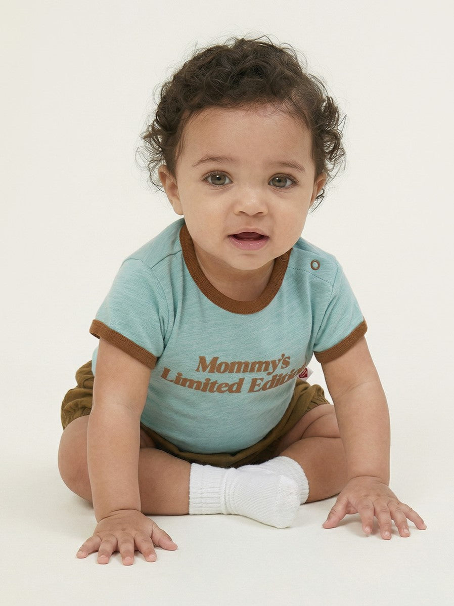 [BABY SET] Mint Mommy Tee & Shorts