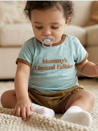 [BABY SET] Mint Mommy Tee & Shorts