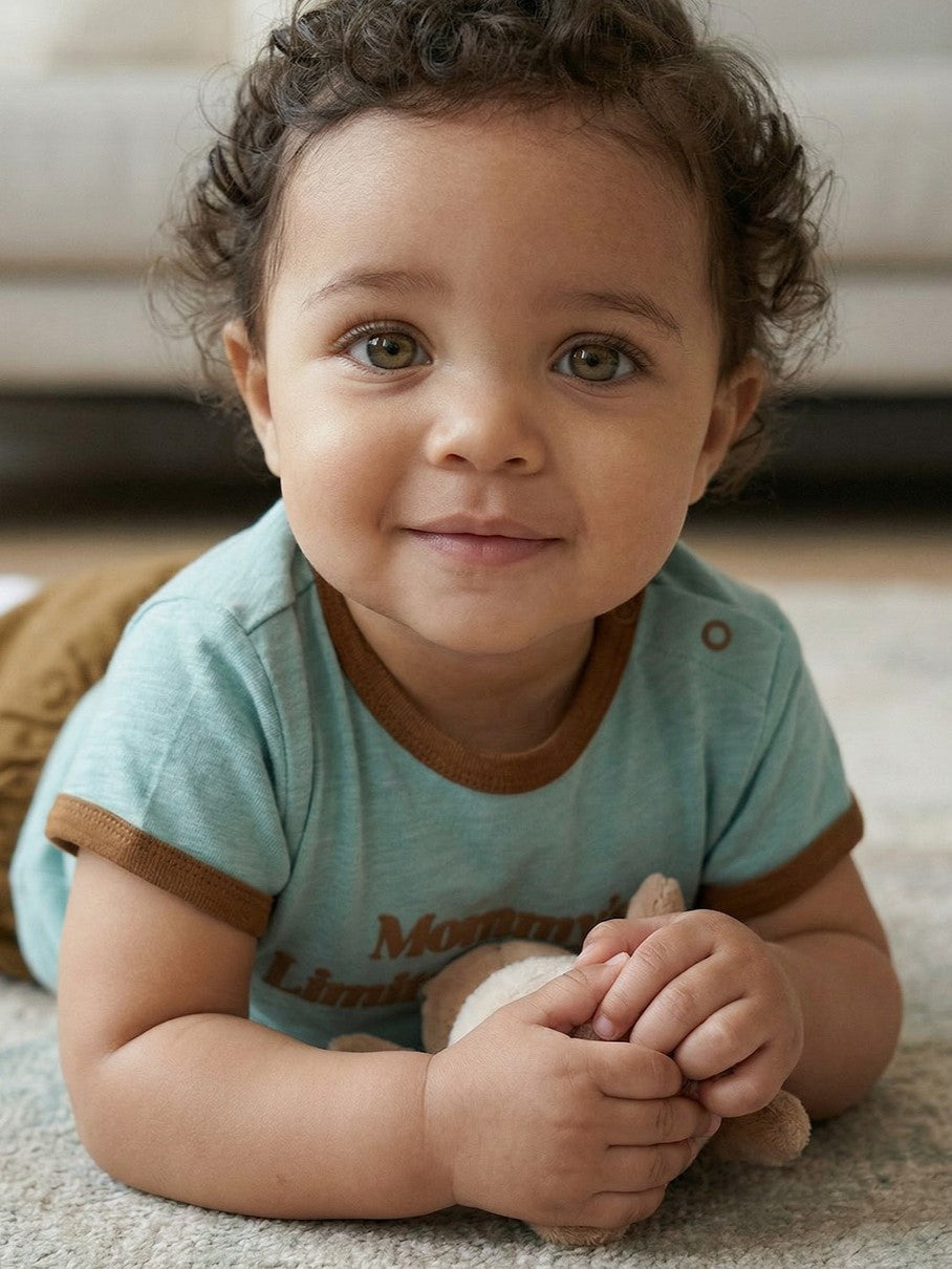 [BABY SET] Mint Mommy Tee & Shorts