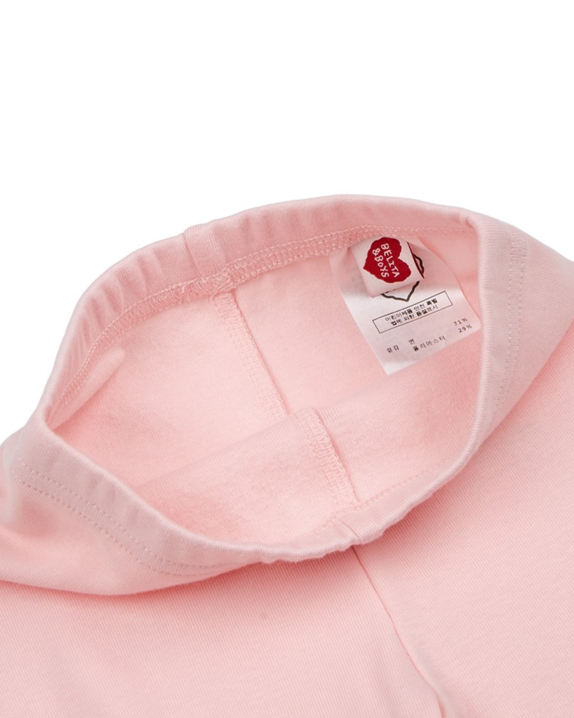 BABY Pink Double Heart Leggings