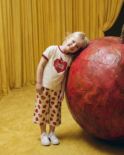 Red Bubble Apple Short Sleeve
