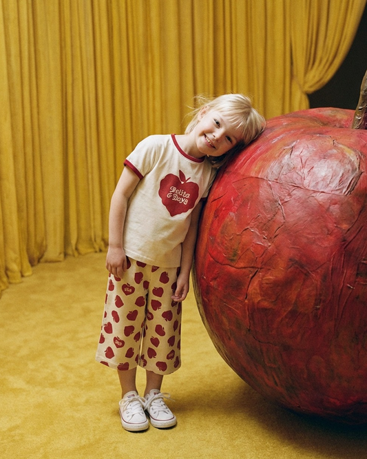 Red Bubble Apple Short Sleeve