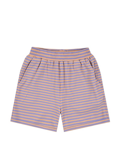 [SET] Violet BB Heart Stripe Sleeveless Shorts