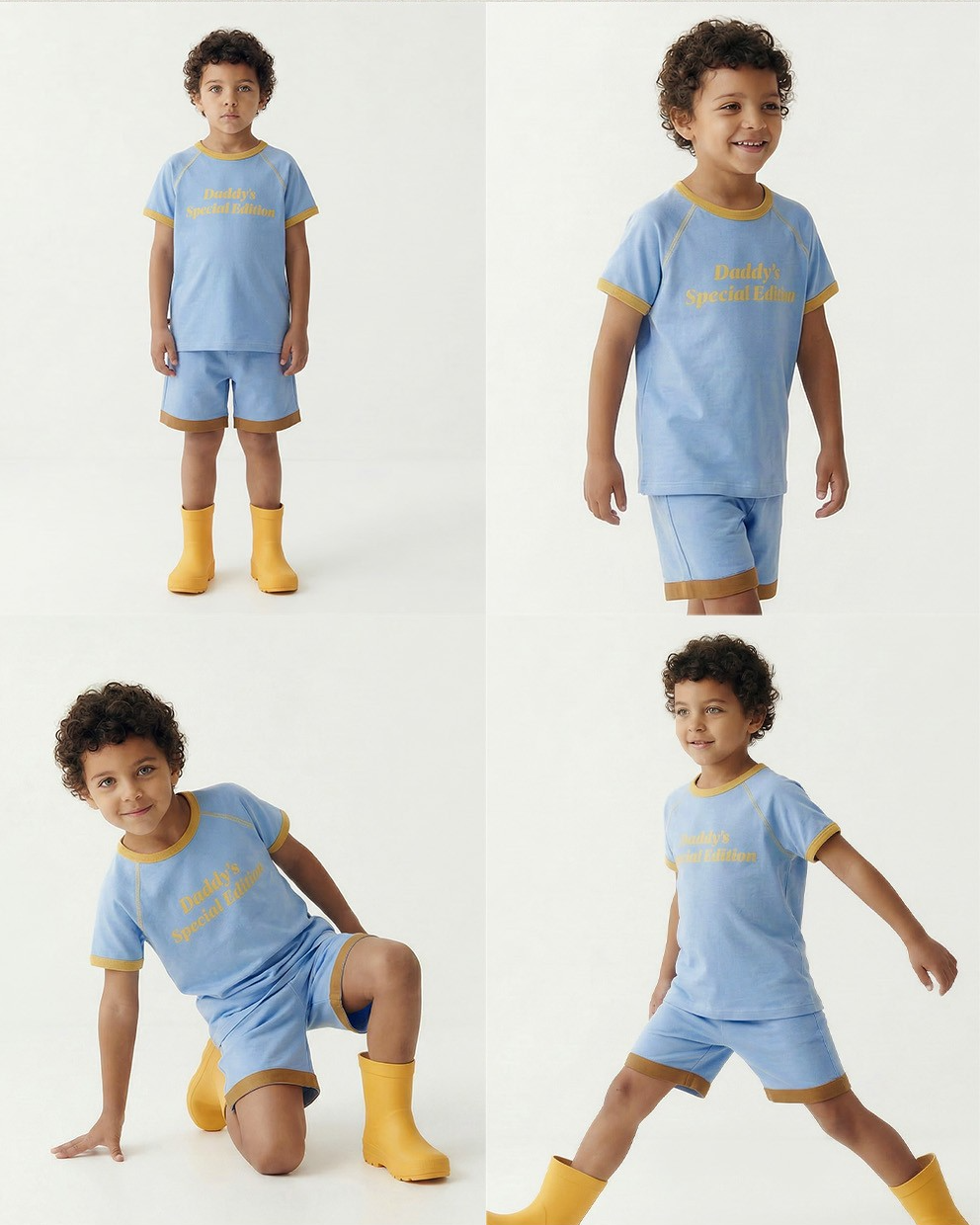 Light Blue Daddy Short Sleeve