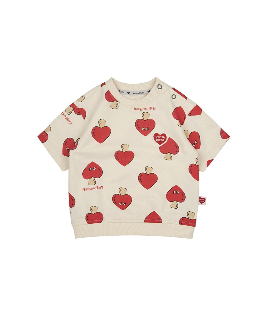 [BABY SET] Red Mushroom Pattern Jogger