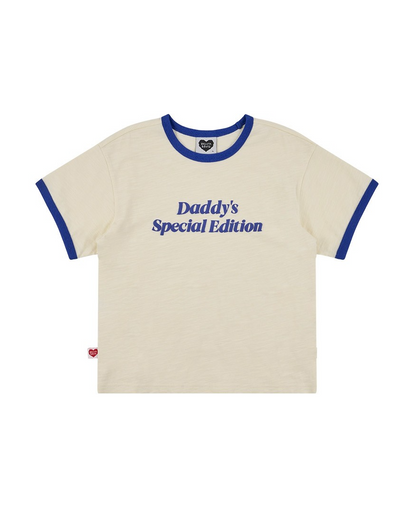 [SET] Cream Daddy Short Sleeve Tee & Shorts