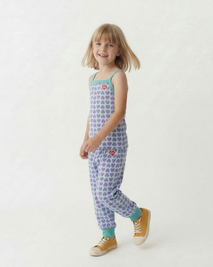 Violet BB Heart Pattern One Mile Jogger