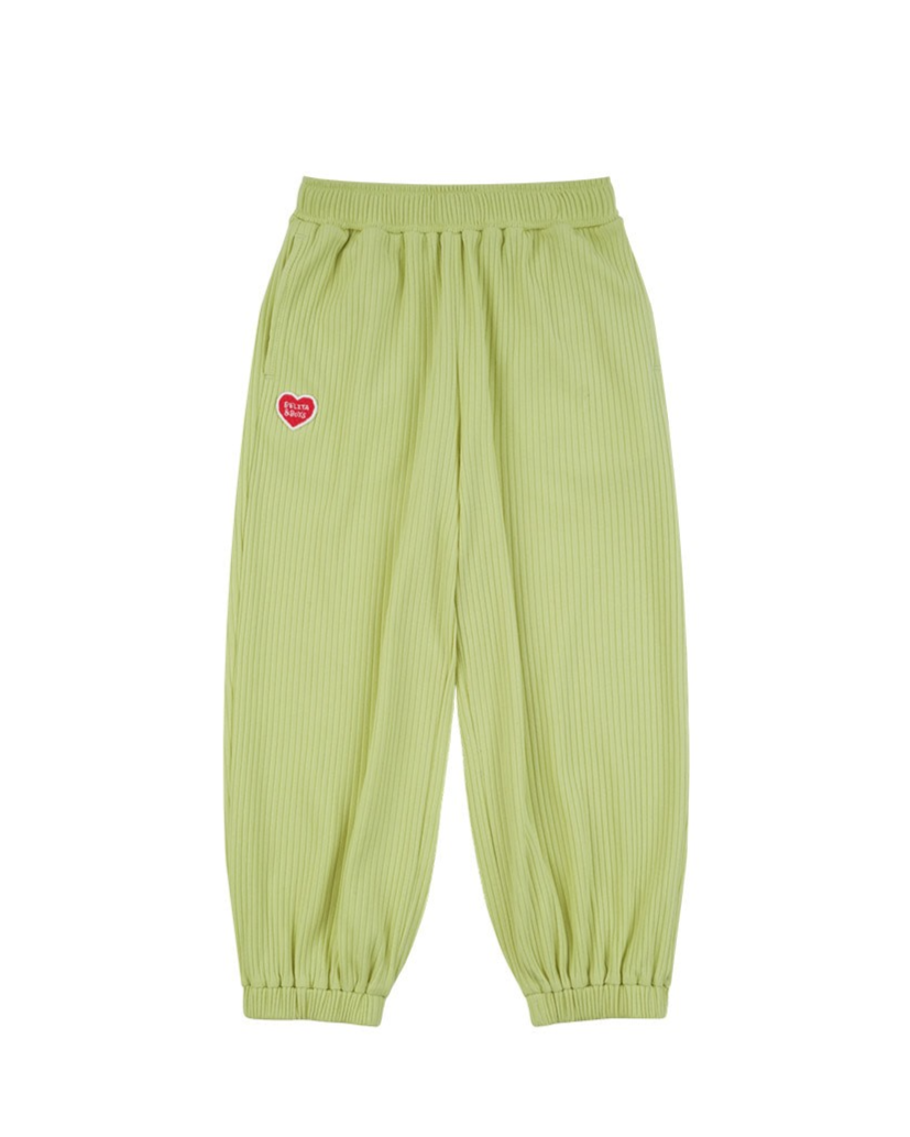 [SET] Light Blue BB Heart Two-Tone Sleeveless One Mile