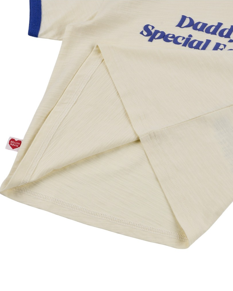 [SET] Cream Daddy Short Sleeve Tee & Shorts