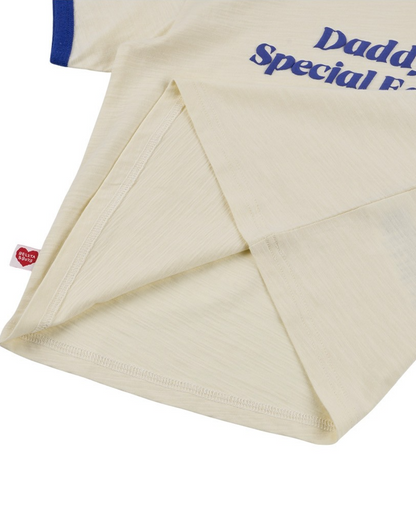 [SET] Cream Daddy Short Sleeve Tee & Shorts