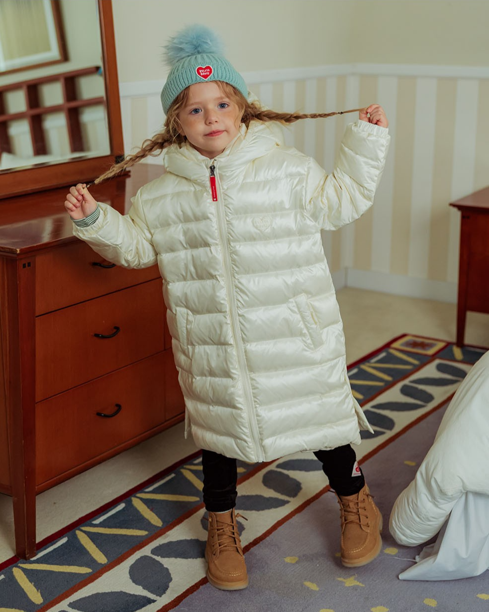 Mint BB Heart Pompom Beanie