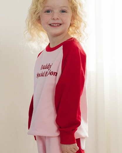 [SET] Pink Mommy Raglan Jogger