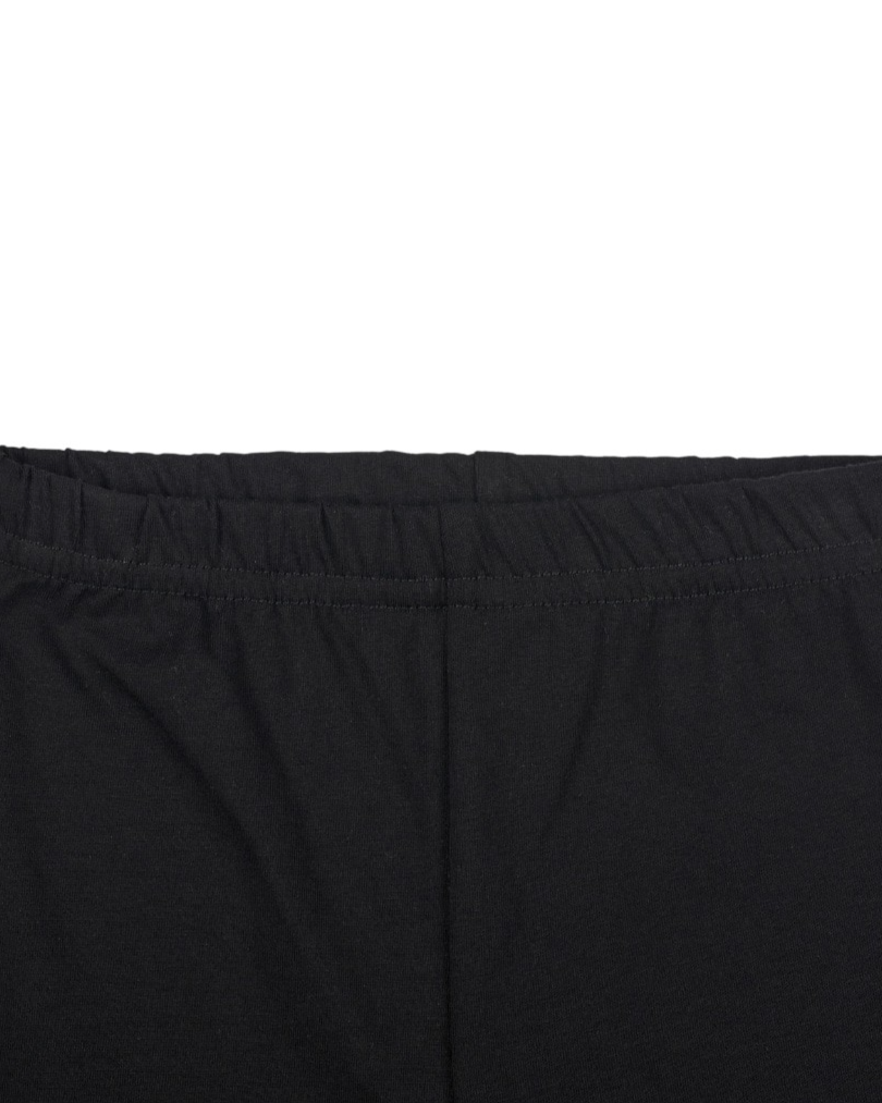 BABY Black Knee Point Leggings
