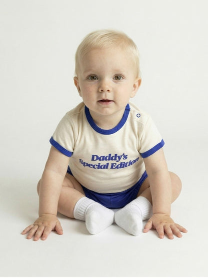 [BABY SET] Cream Daddy Tee & Shorts