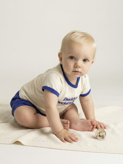 [BABY SET] Cream Daddy Tee & Shorts