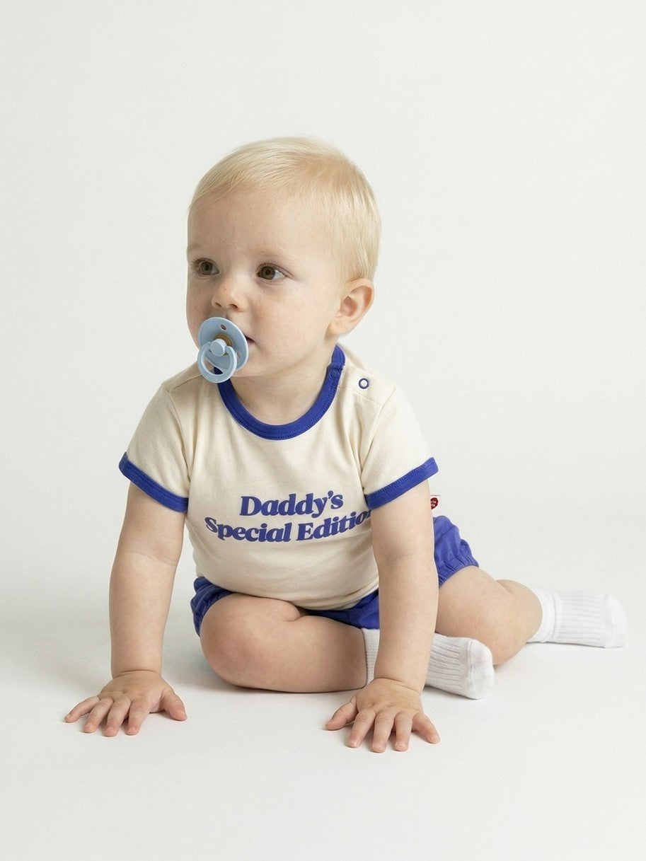[BABY SET] Cream Daddy Tee & Shorts