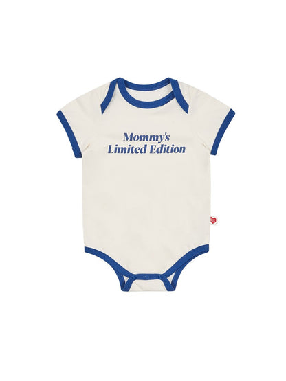 BABY Cream Mommy Short Bodysuit