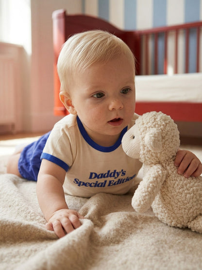 [BABY SET] Cream Daddy Tee & Shorts
