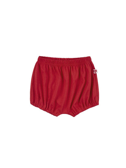 [BABY SET] Red BB Heart Multi Stripe Shorts