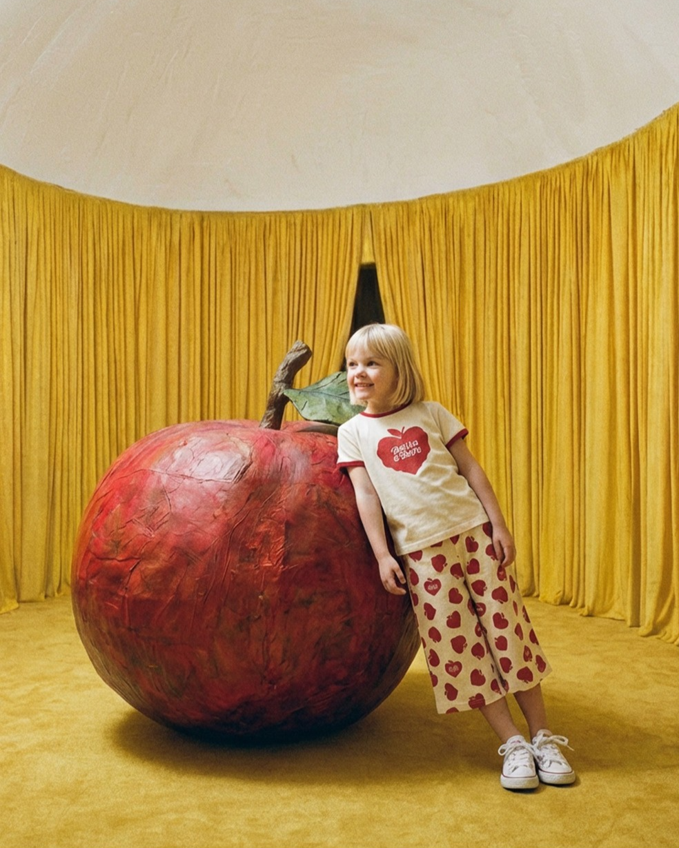 Red Bubble Apple Short Sleeve