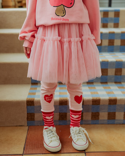 GIRL Pink Layered Tulle Skirt
