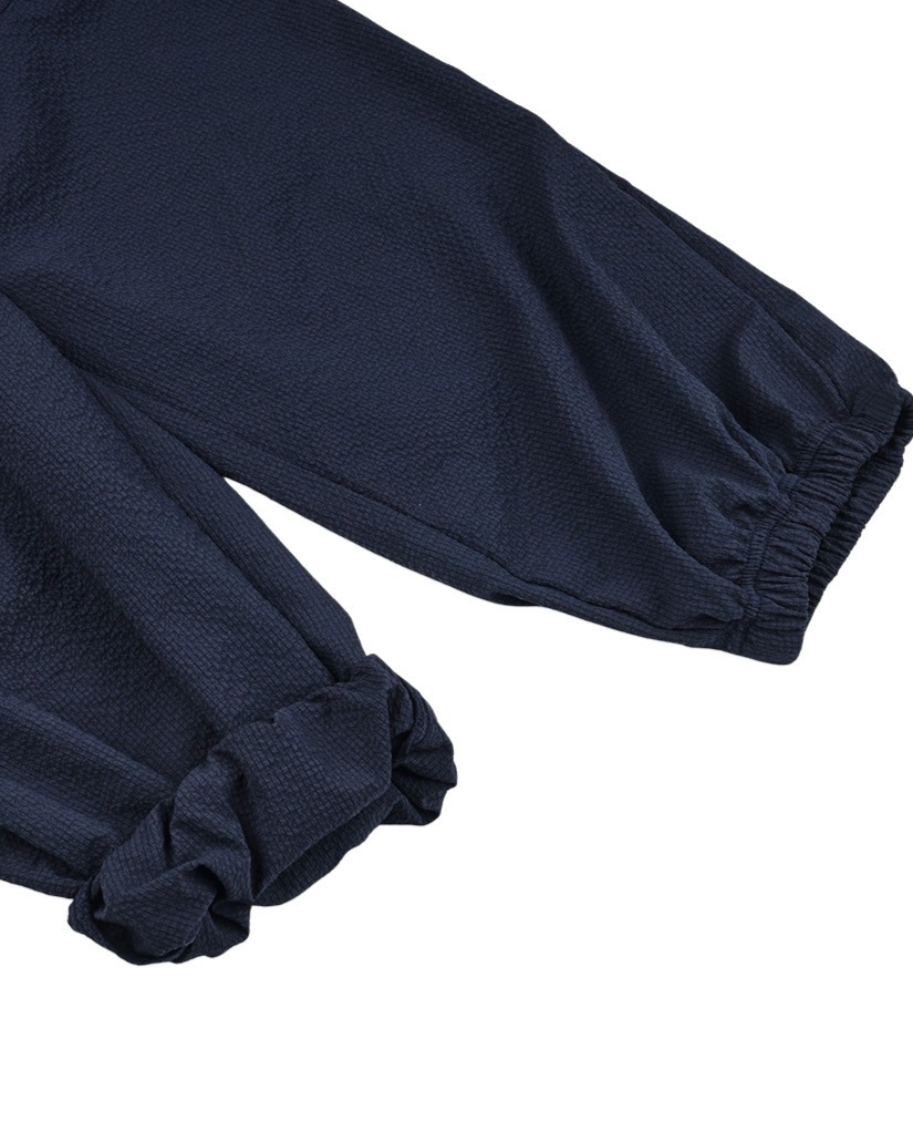 Navy BB Heart Polysucker Jogger