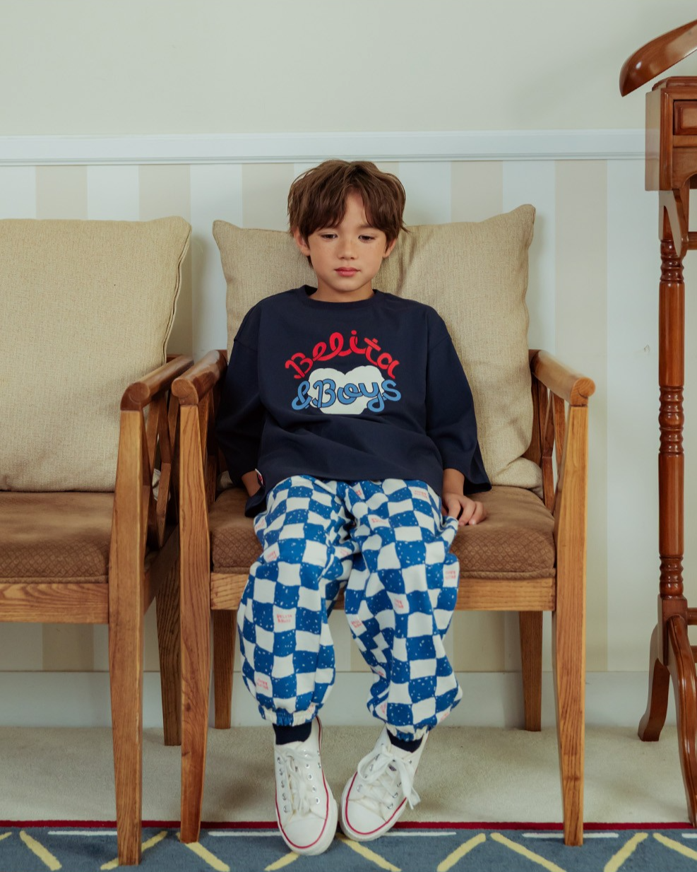 Navy Belita Mid Sleeve