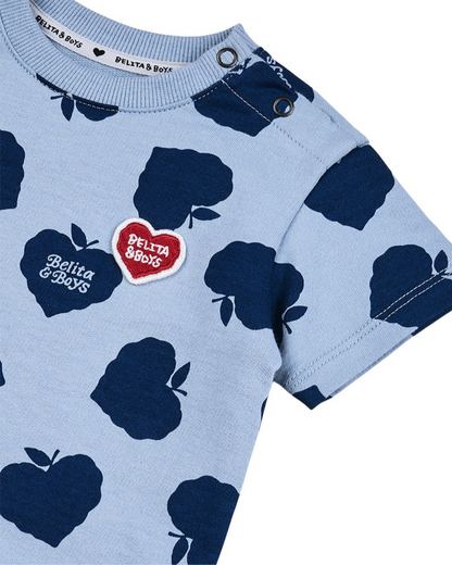 [BABY SET] Navy Bubble Apple Pattern Shorts