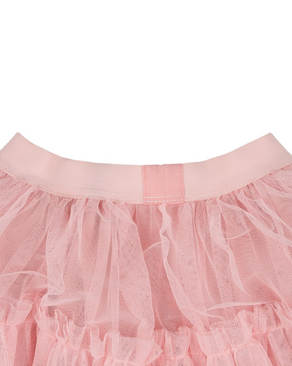 GIRL Pink Layered Tulle Skirt